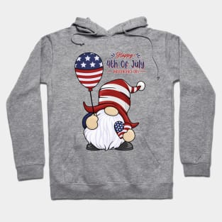 Fourth of July Gnome Hoodie